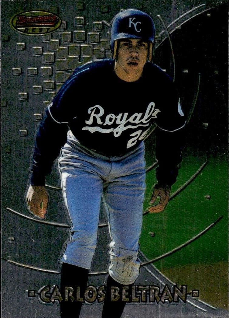1997 Bowman's Best Baseball Carlos Beltran #176