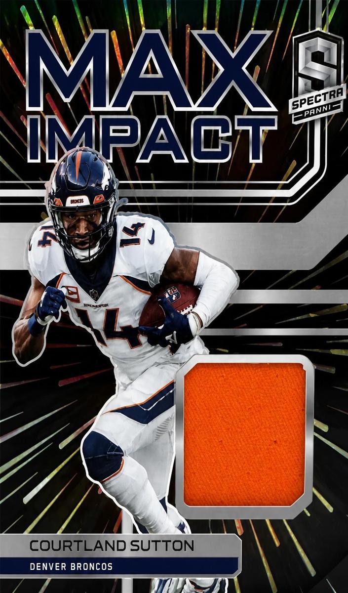 2022 Panini Spectra Football Hyper Courtland Sutton #MI-CSU