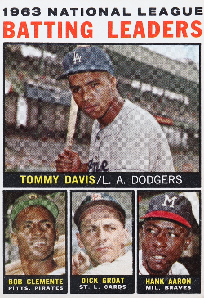 1964 Topps Baseball N.L. Batting Leaders #7