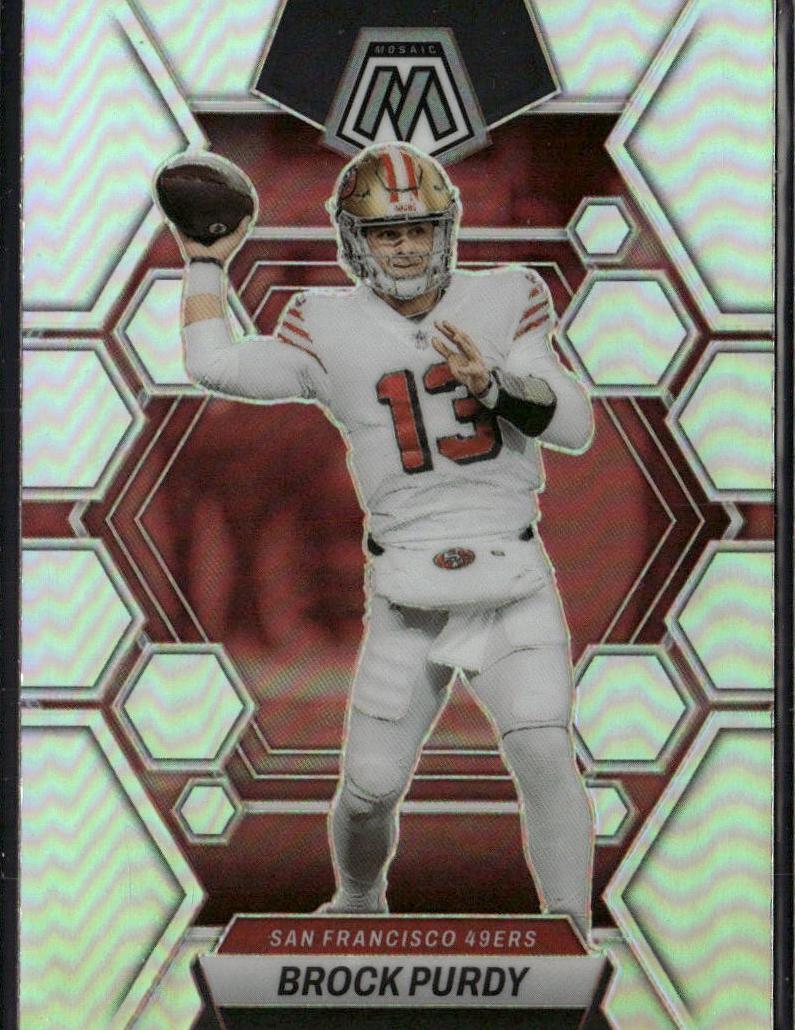 2023 Panini Mosaic Football Silver Brock Purdy #211