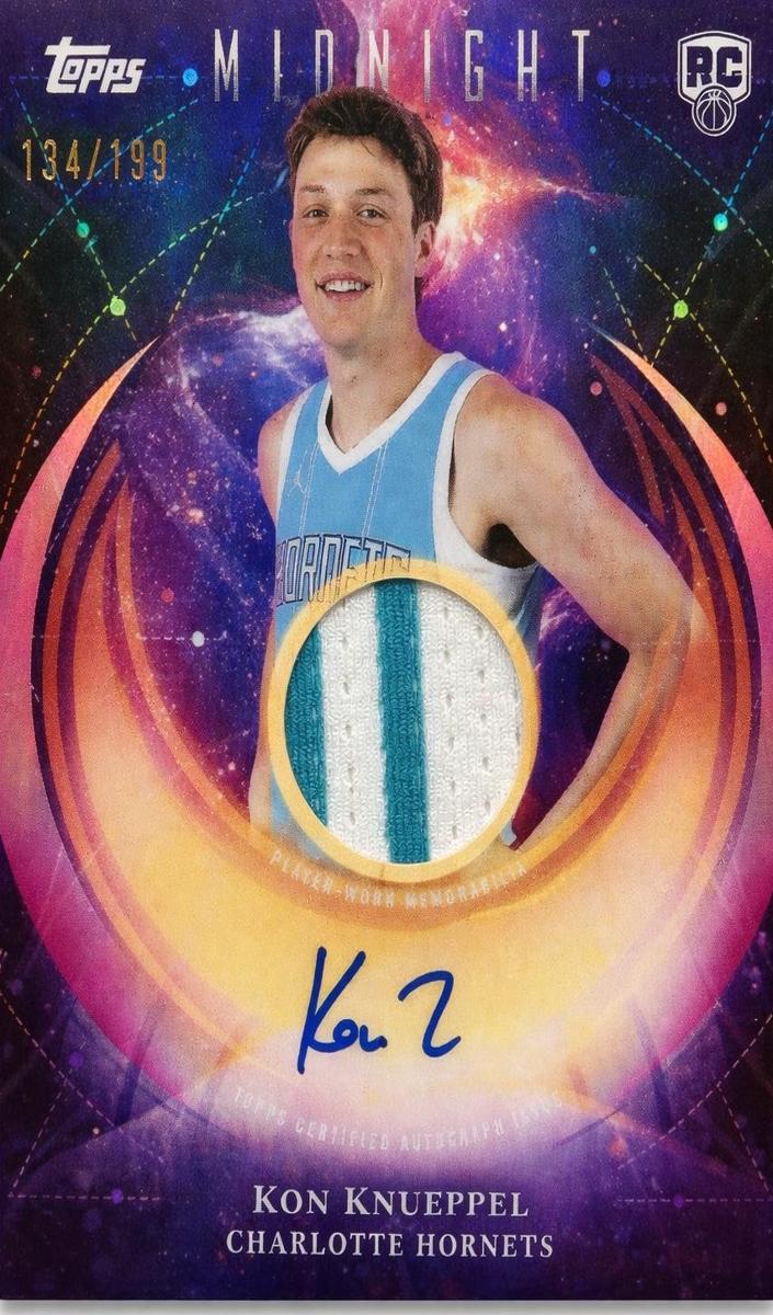 2025 Topps Midnight Basketball Twilgiht Kon Knueppel #RJA-KK