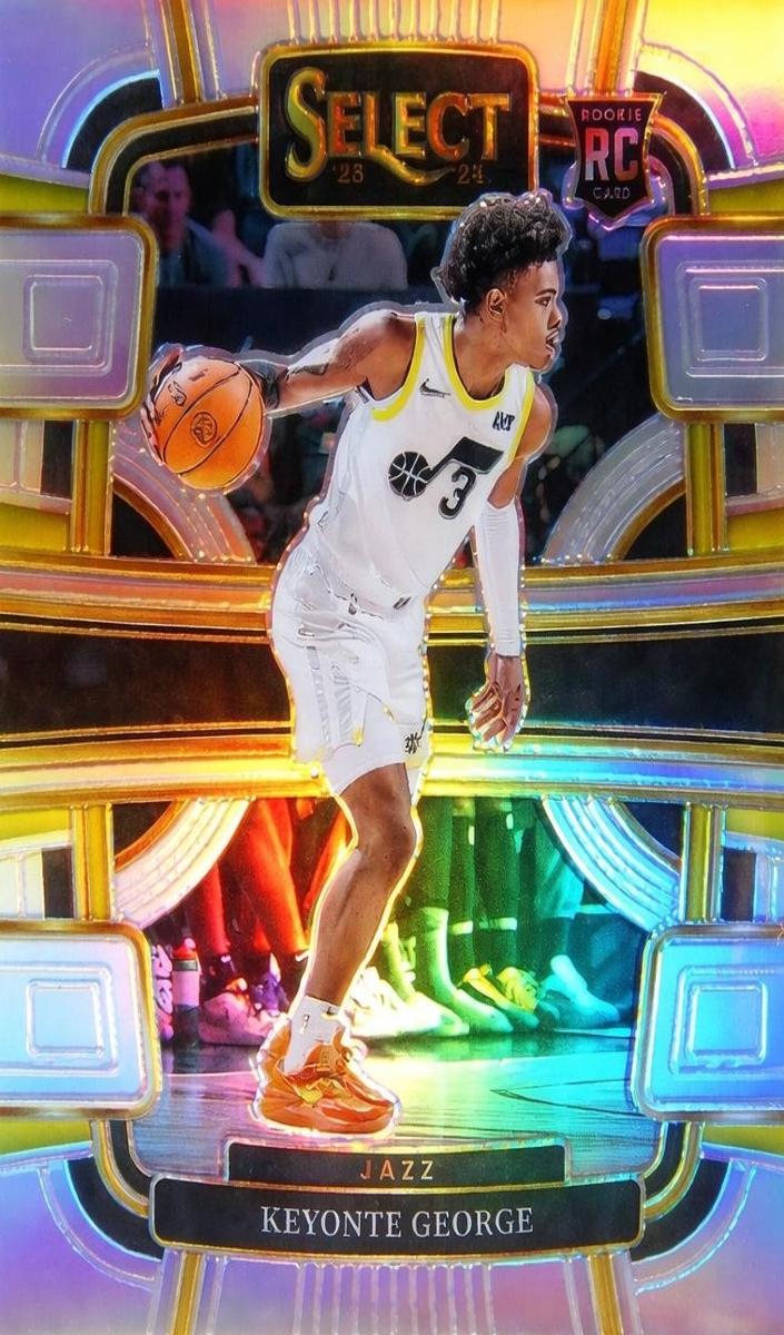 2023 Panini Select Basketball Silver Keyonte George #75 PSA 9