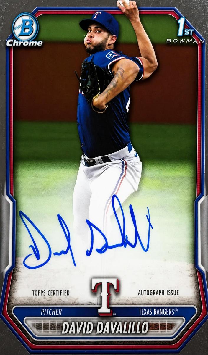 2026 Bowman Baseball David Davalillo #CPA-DDA RAW Ungraded