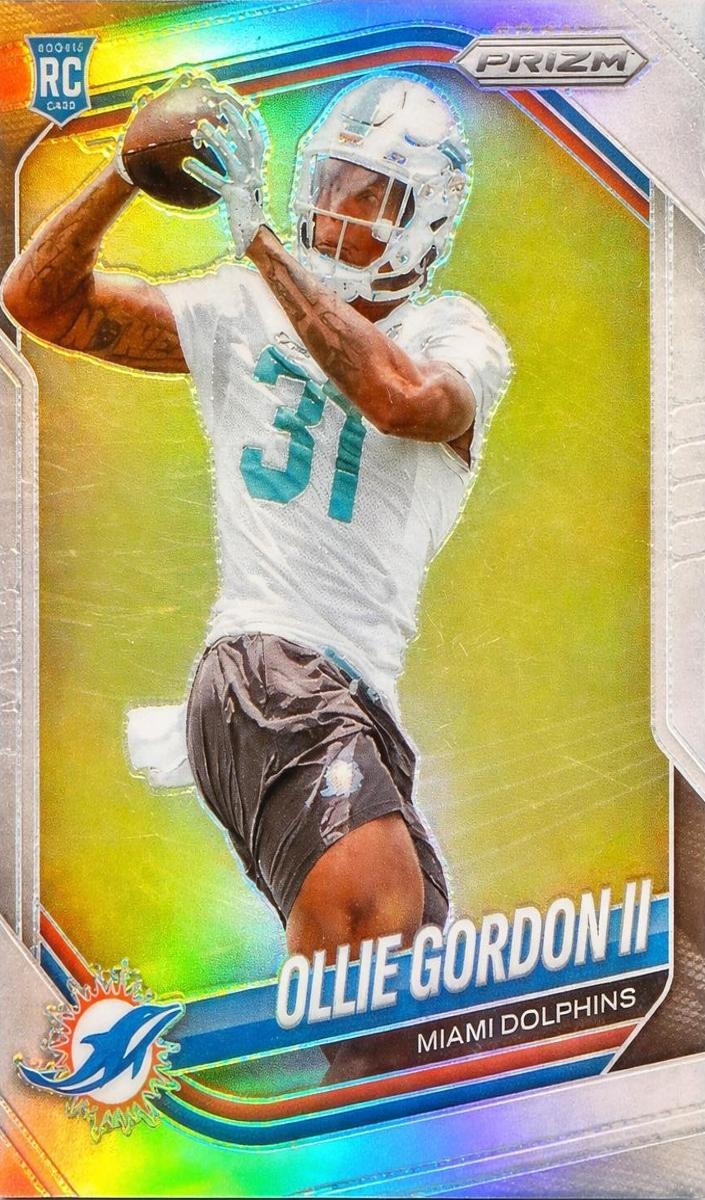 2025 Panini Prizm Football Silver Ollie Gordon II #333