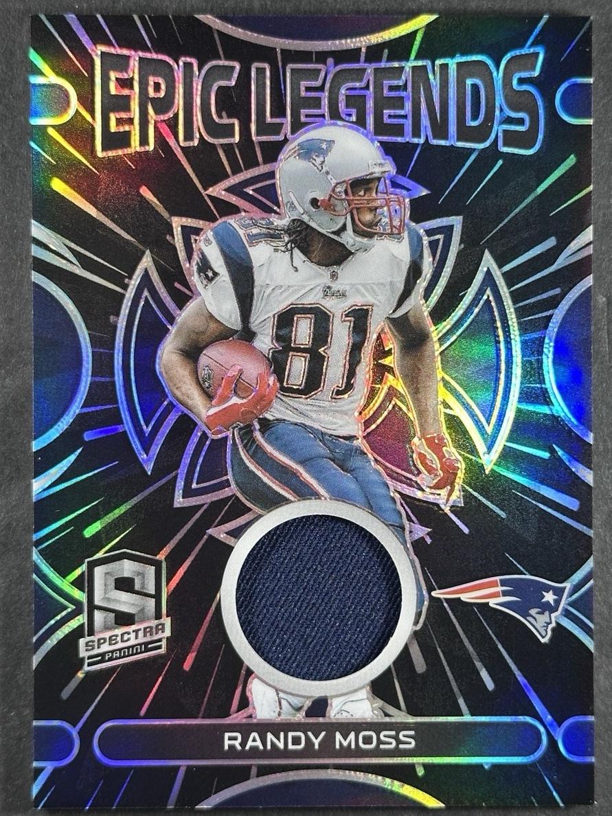 2023 Panini Spectra Football Hyper Randy Moss #ELM-RMO