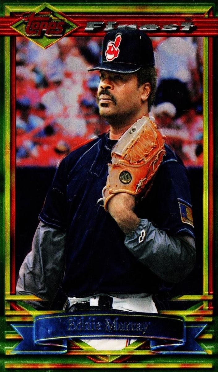 1994 Topps Finest Baseball Eddie Murray #317