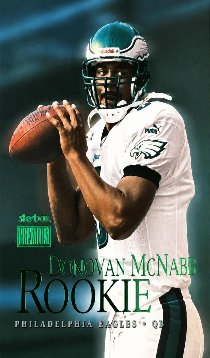 1999 Skybox Premium Football Donovan McNabb #216 PSA 9