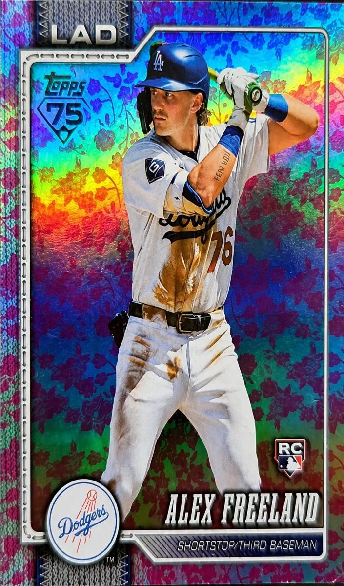 2026 Topps Baseball Flowers Alex Freeland #74