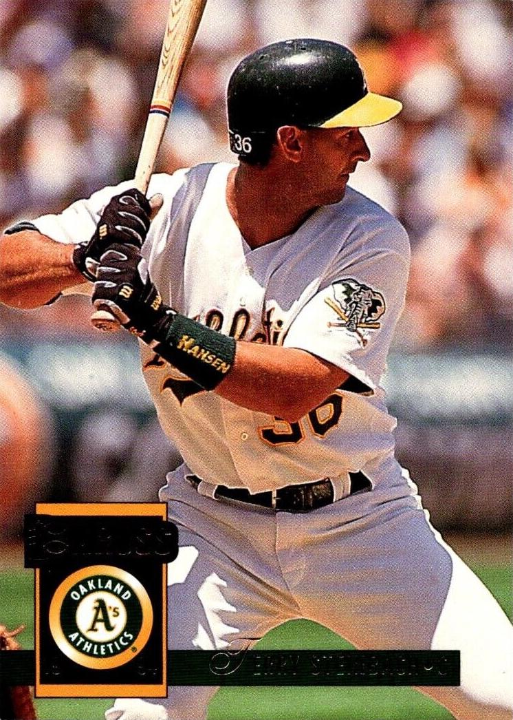 1994 Donruss Baseball Terry Steinbach #254