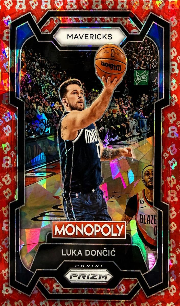 2023 Panini Prizm Monopoly Basketball Free Parking Luka Doncic #22