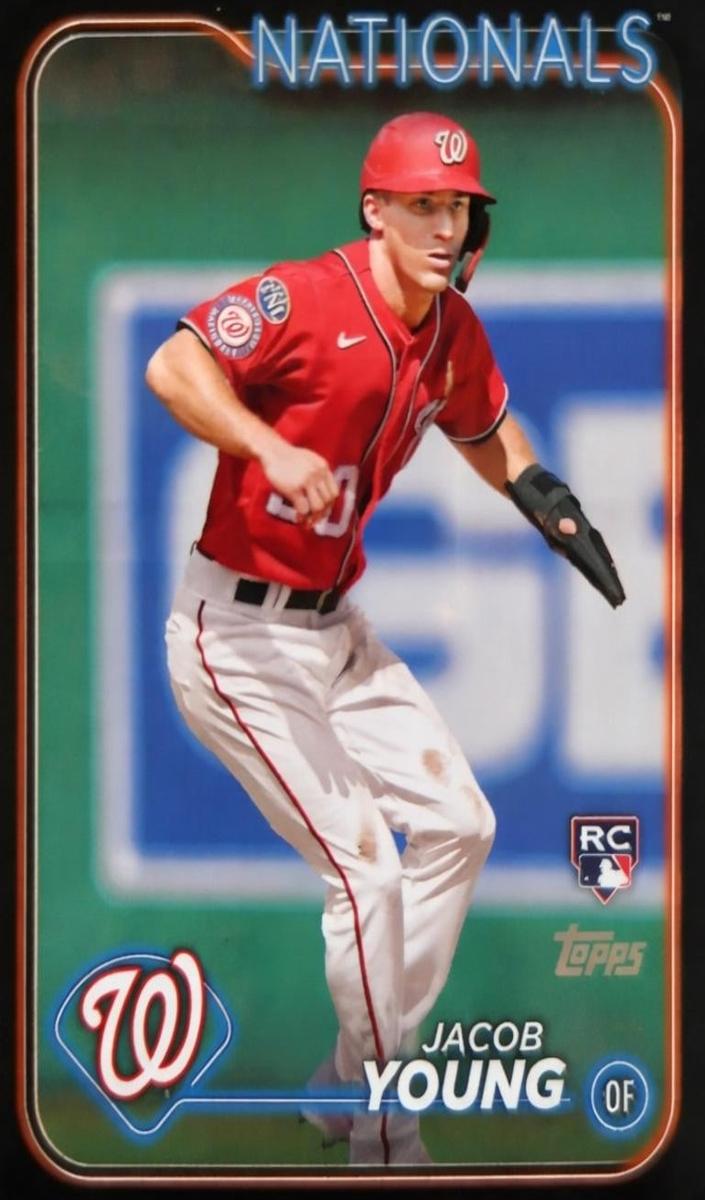 2024 Topps Baseball Black Jacob Young #397