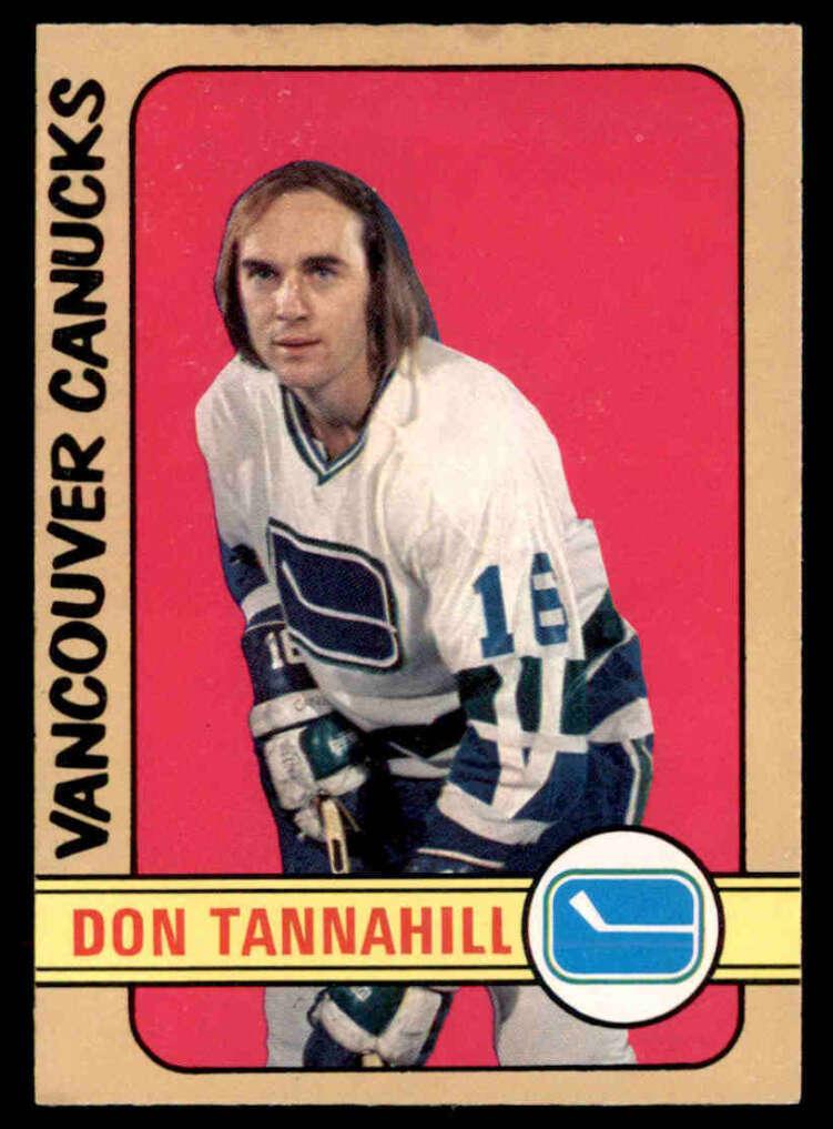 1972 O-Pee-Chee Hockey Don Tannahill #238 PSA 7