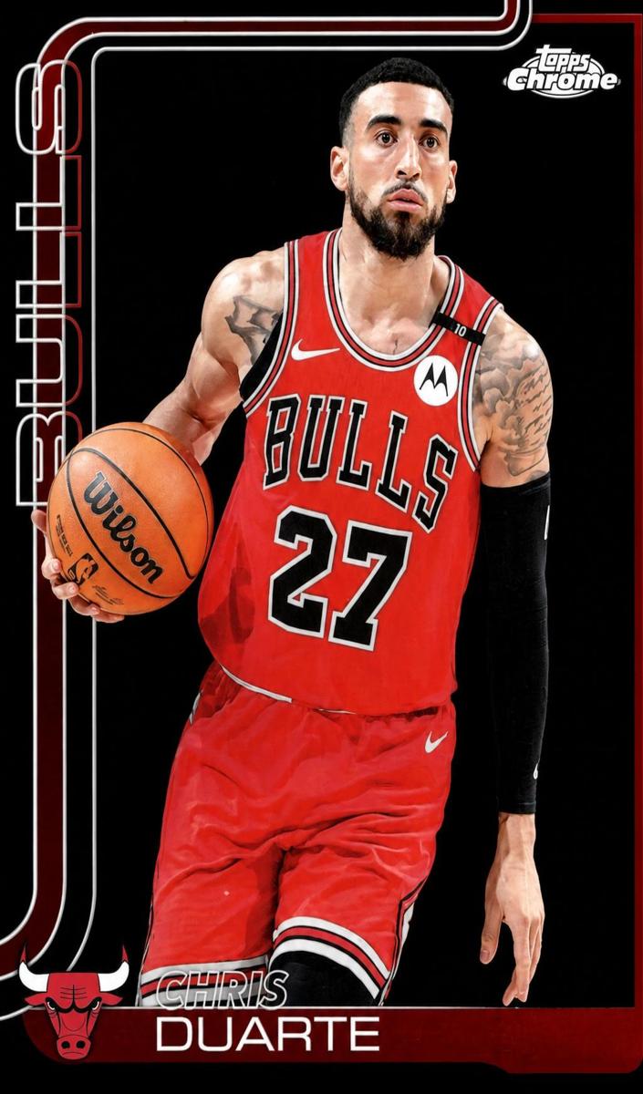 2025 Topps Chrome Basketball Chris Duarte #83