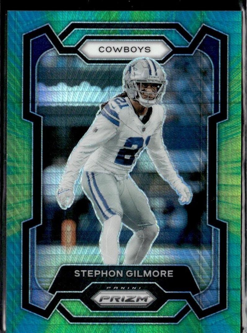 2023 Panini Prizm Football Hyper Stephon Gilmore #77