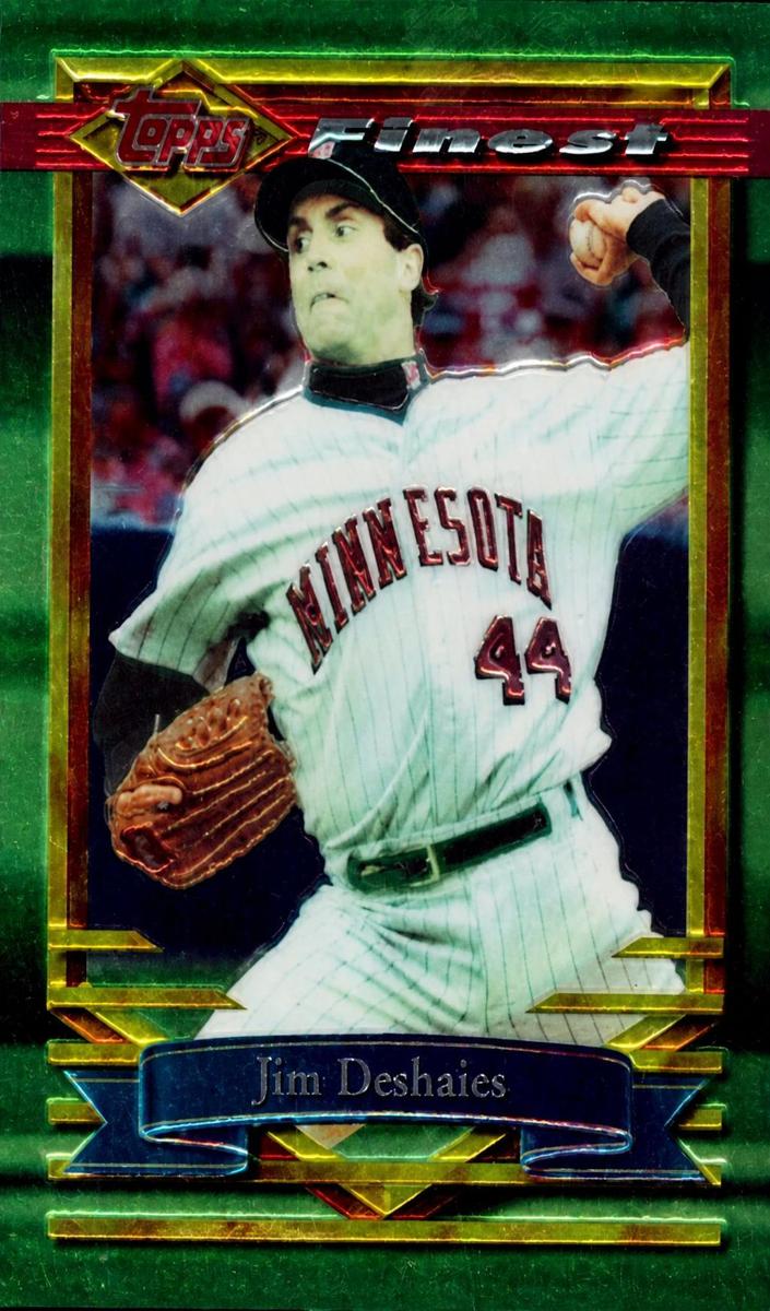 1994 Topps Finest Baseball Jim Deshaies #190