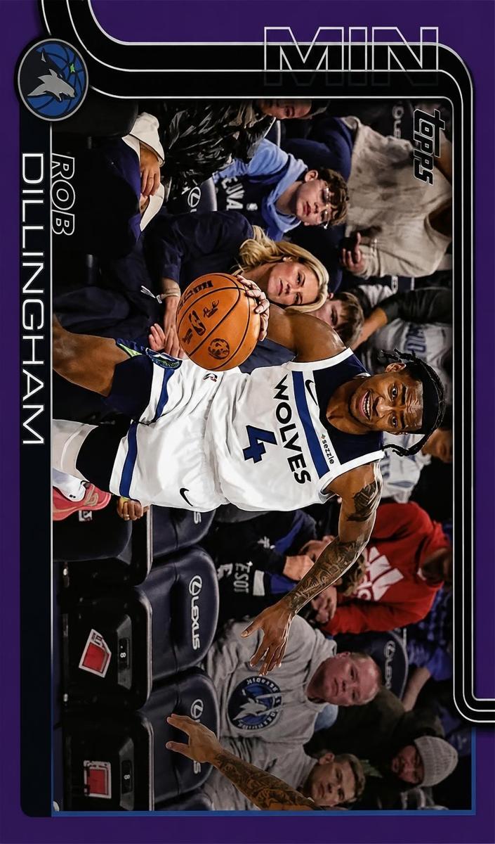 2025 Topps Basketball Purple Rainbow Rob Dillingham #114