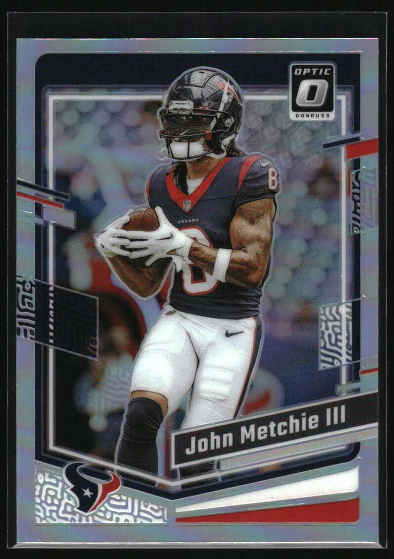 2023 Donruss Optic Football Holo John Metchie III #74