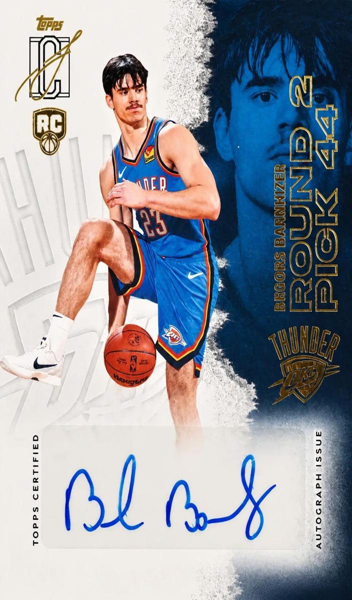 2025 Topps Signature Class Basketball Brooks Barnhizer #RCA-BB