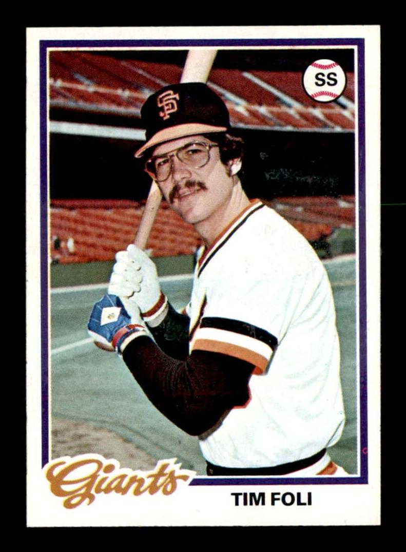 1978 Topps Baseball Tim Foli #167 PSA 8.5