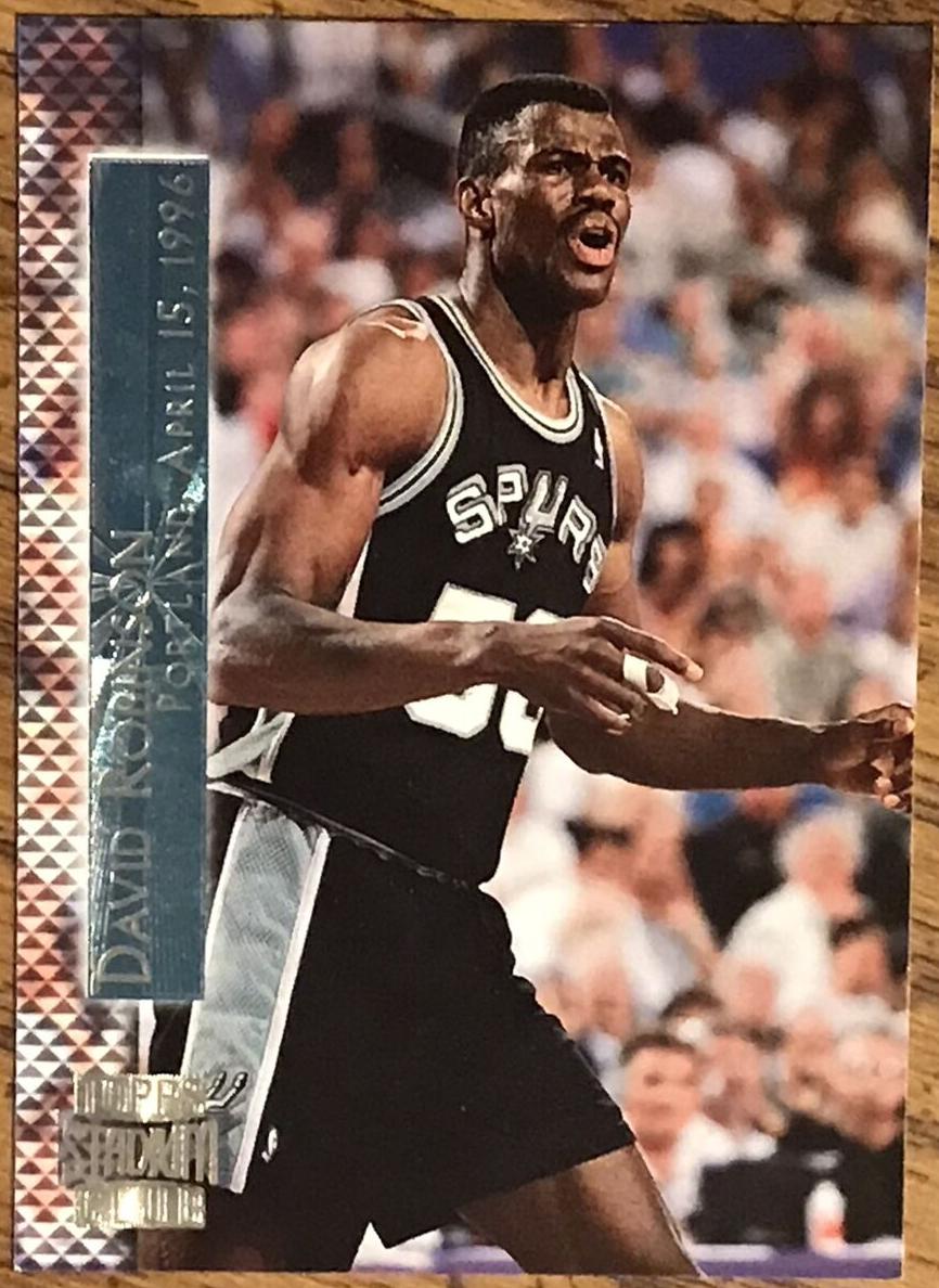 1996 Topps Stadium Club Basketball David Robinson #SM8
