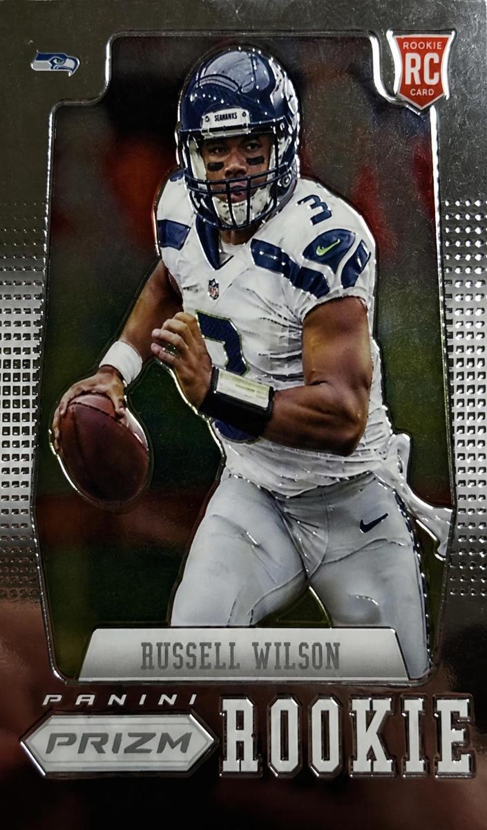 2012 Panini Prizm Football Russell Wilson #230 PSA 9