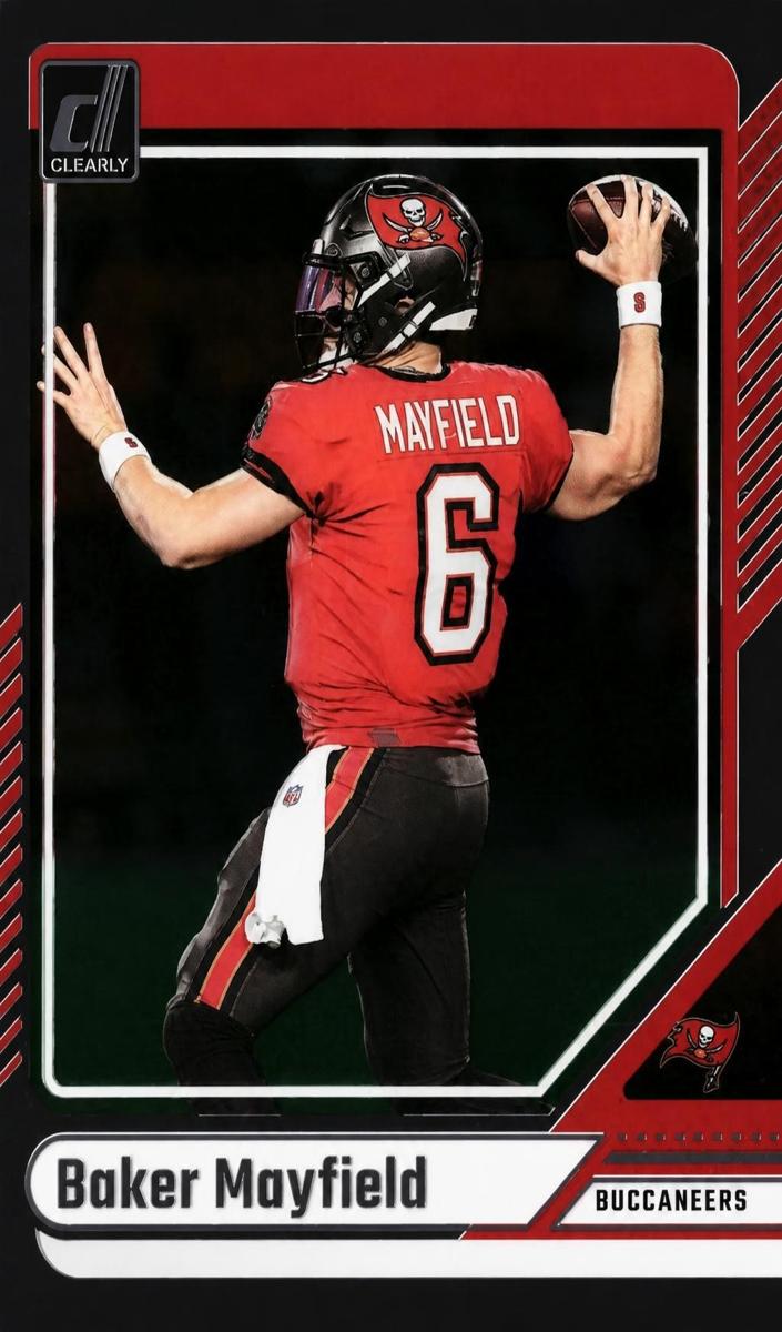 2024 Panini Clearly Donruss Football Baker Mayfield #48