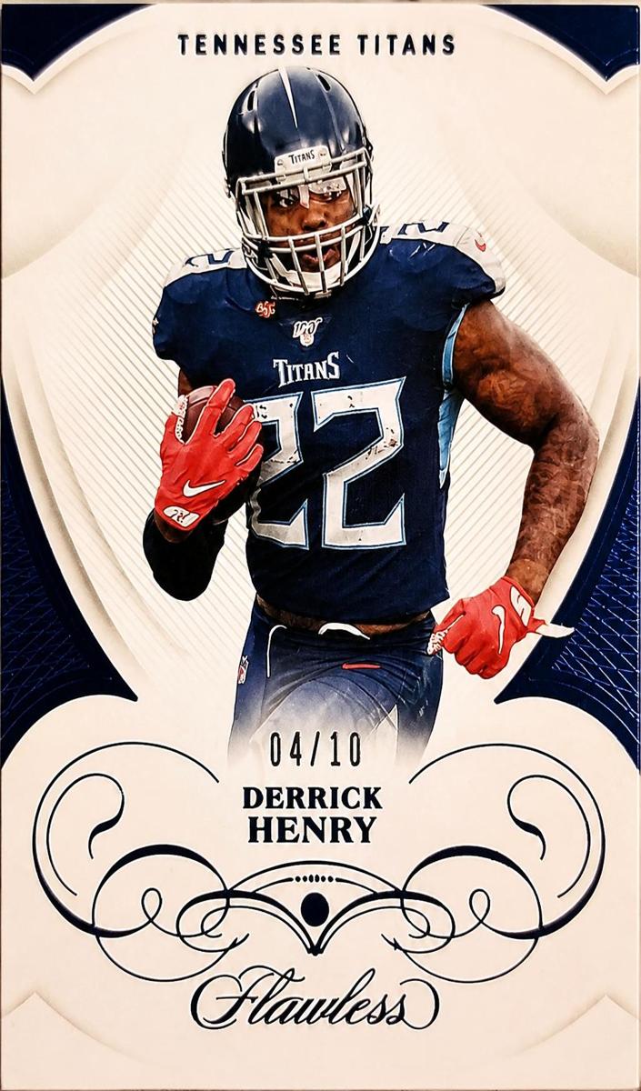 2019 Panini Flawless Football Sapphire Derrick Henry #65