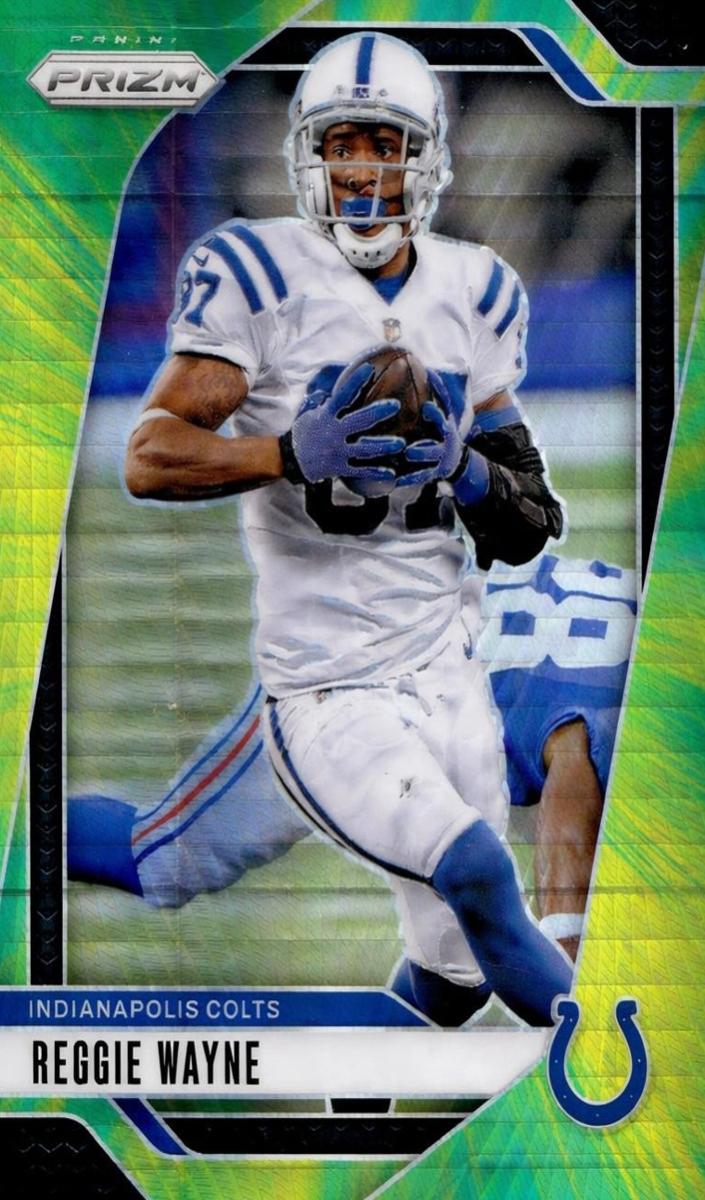 2024 Panini Prizm Football Hyper Reggie Wayne #128