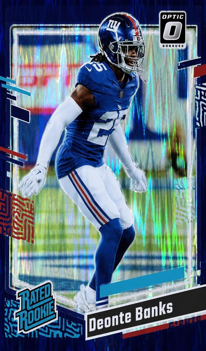 2023 Donruss Optic Football Purple Shock Deonte Banks #278