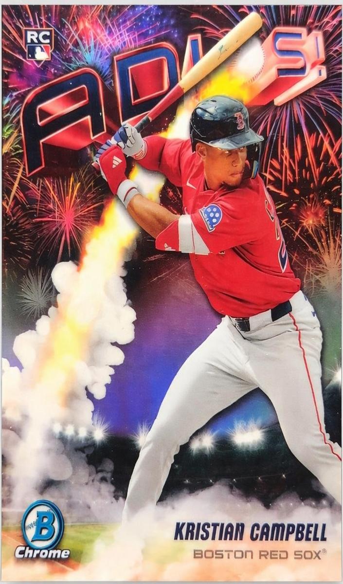 2025 Bowman Chrome Baseball Kristian Campbell #AD-8 PSA 10