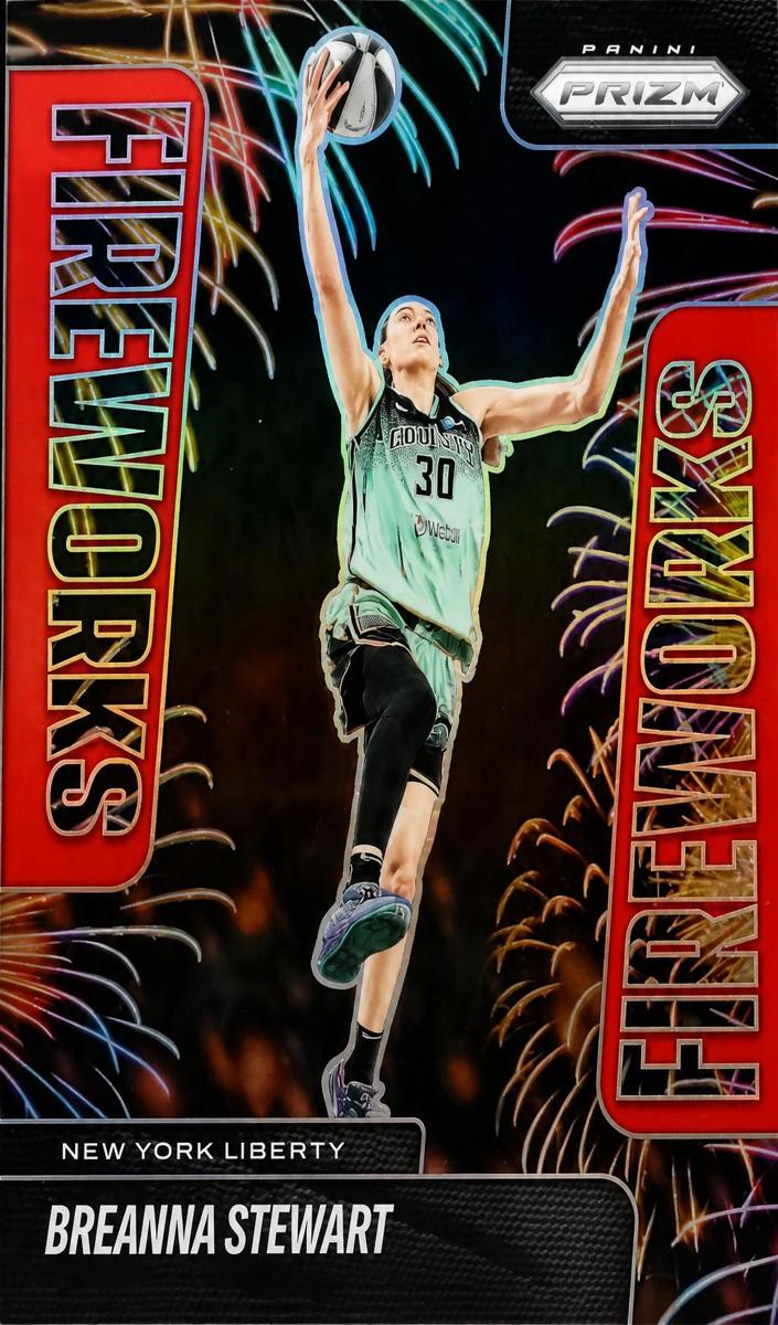 2025 Panini Prizm WNBA Basketball Red Breanna Stewart #2