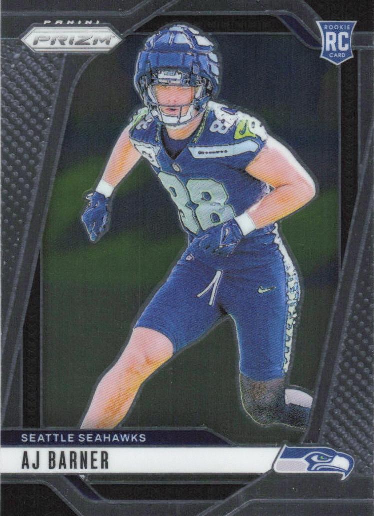 2024 Panini Prizm Football AJ Barner #304