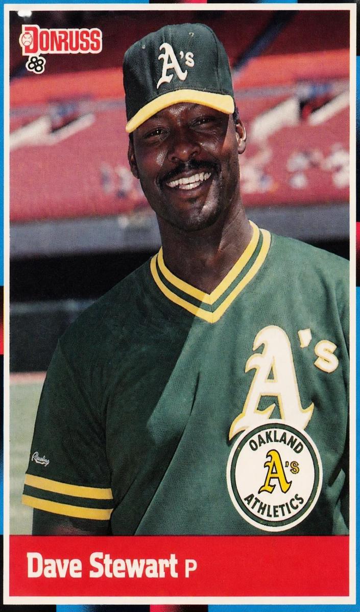 1988 Donruss Baseball Dave Stewart #472