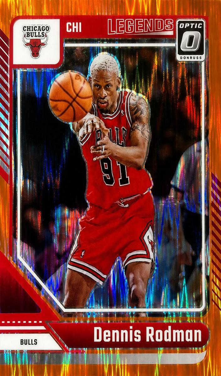 2024 Donruss Optic Basketball Orange Shock Dennis Rodman #241
