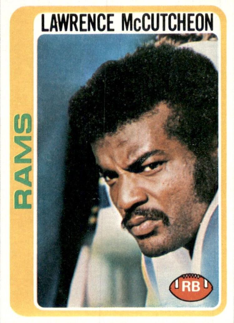 1978 Topps Football Lawrence McCutcheon #45 PSA 9
