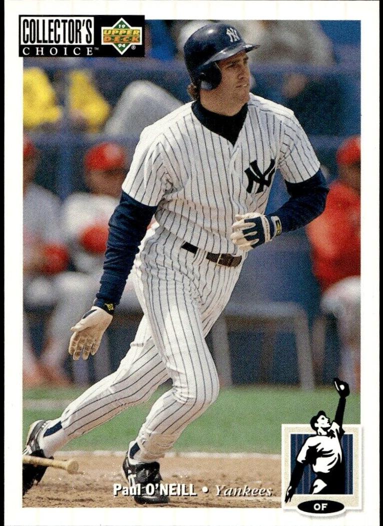 1994 Upper Deck Collector's Choice Baseball Paul O'Neill #218