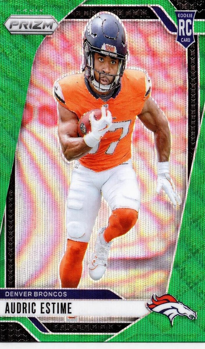 2024 Panini Prizm Football Green Wave Audric Estime #306