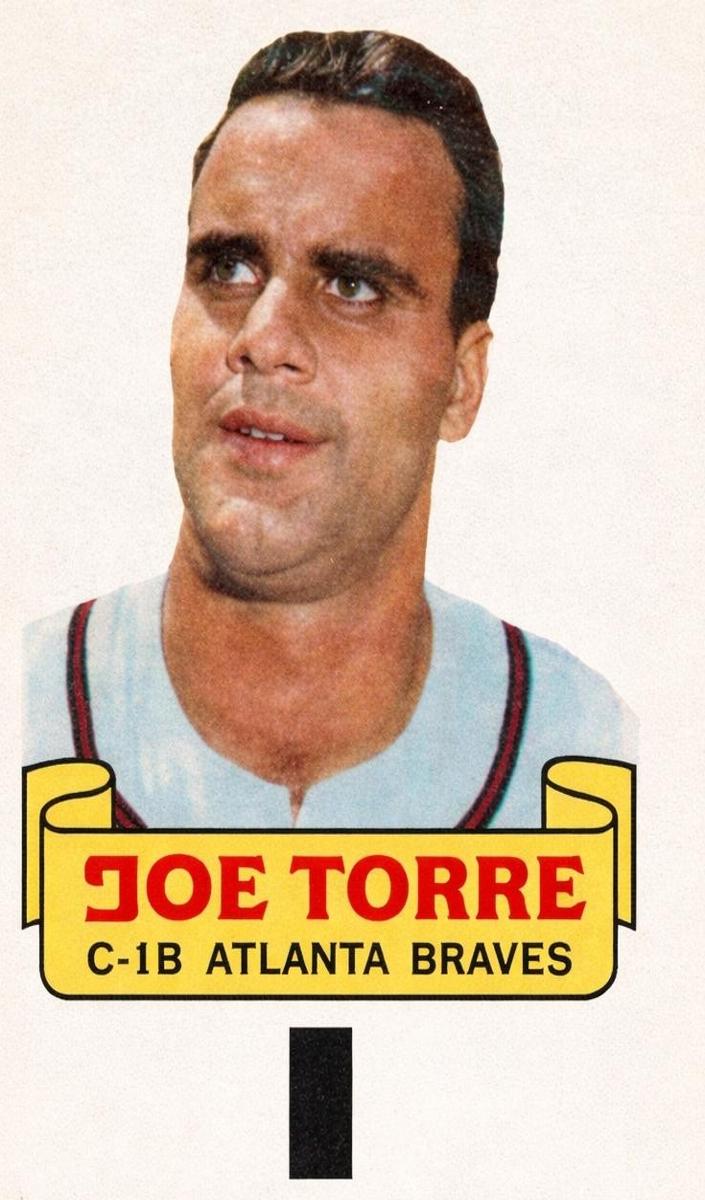 1966 Topps Rub-Offs Baseball Joe Torre #NNO