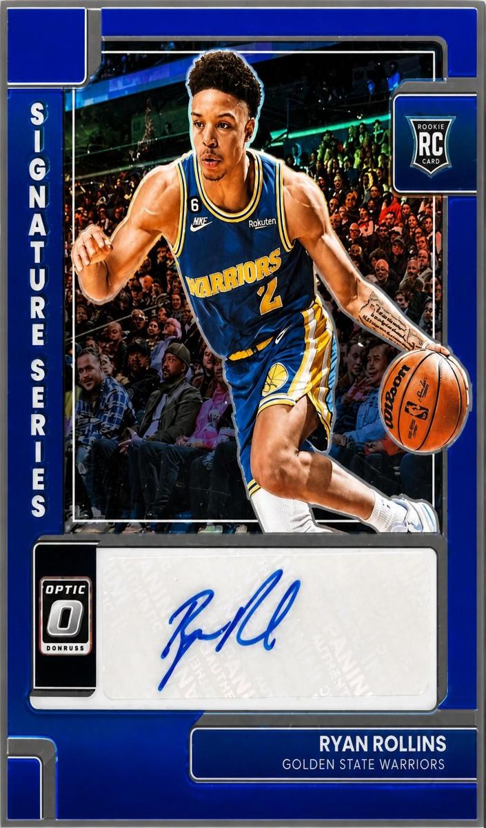 2022 Donruss Optic Basketball Blue Ryan Rollins #SS-RYR PSA 10