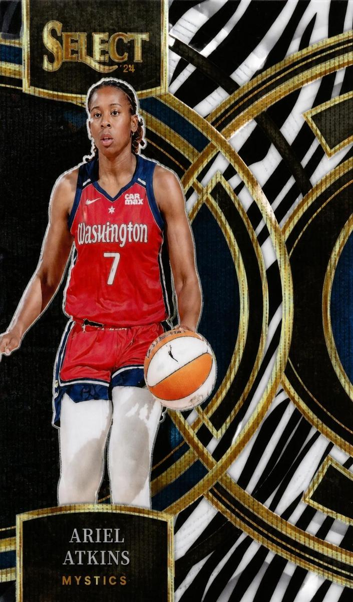 2024 Panini Select WNBA Basketball Zebra Ariel Atkins #153