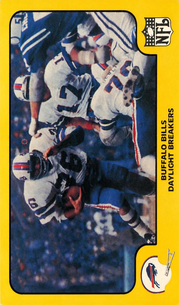 1978 Fleer Team Action Football Buffalo Bills #5