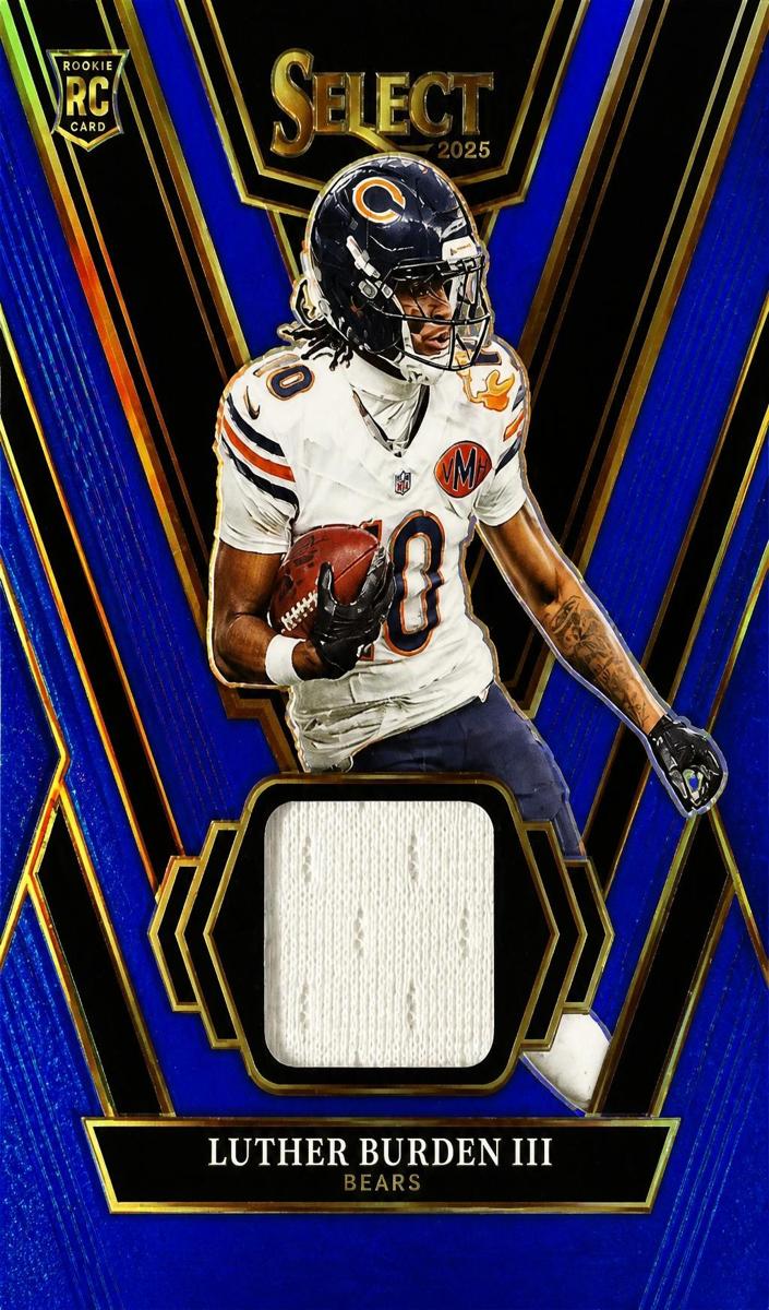 2025 Panini Select Football Blue Luther Burden III #RSW-LBN