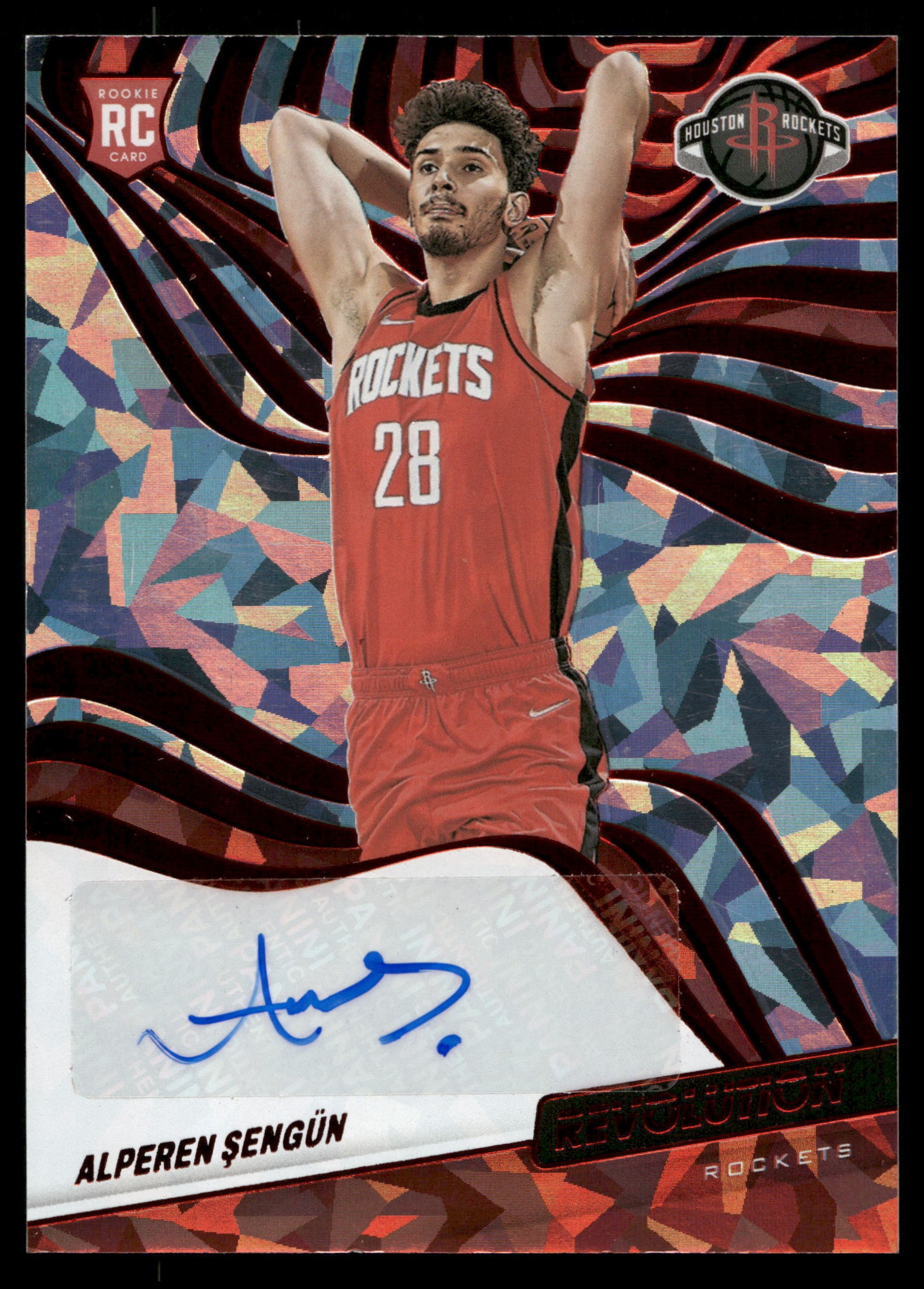 2021 Panini Revolution Basketball Chinese New Year Alperen Sengun #RA-ASG BGS 7.5