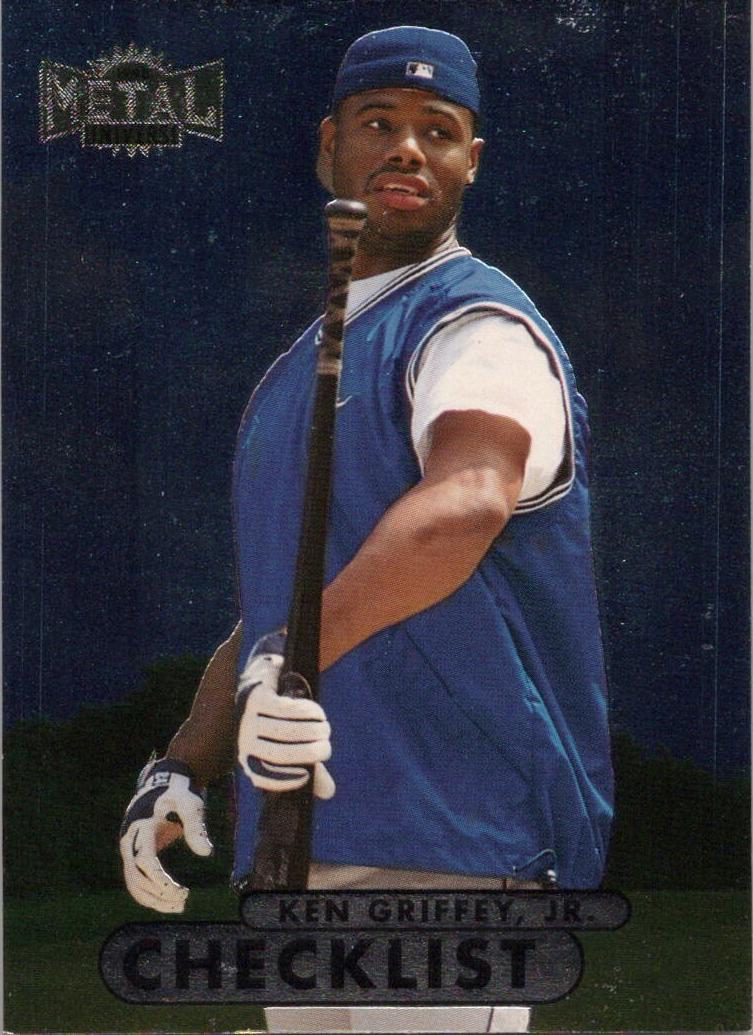 1998 Metal Universe Baseball Ken Griffey Jr. #218 PSA 9