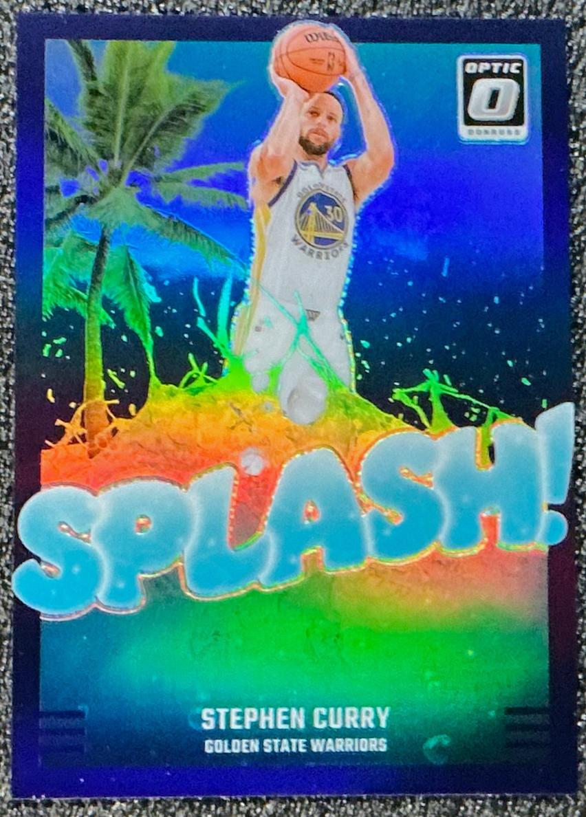 2024 Donruss Optic Basketball Purple Stephen Curry #2 RAW Ungraded