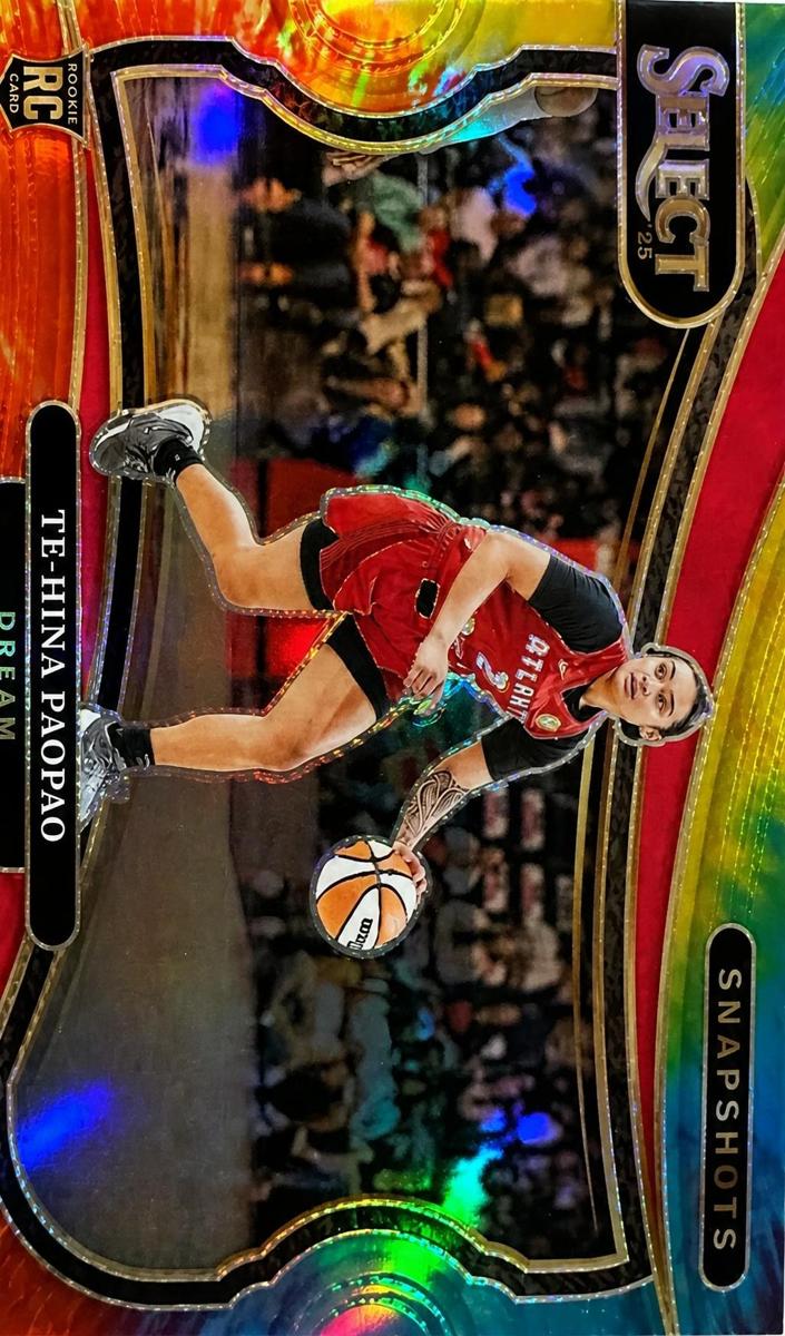 2025 Panini Select WNBA Basketball Tie Dye Te-Hina Paopao #3