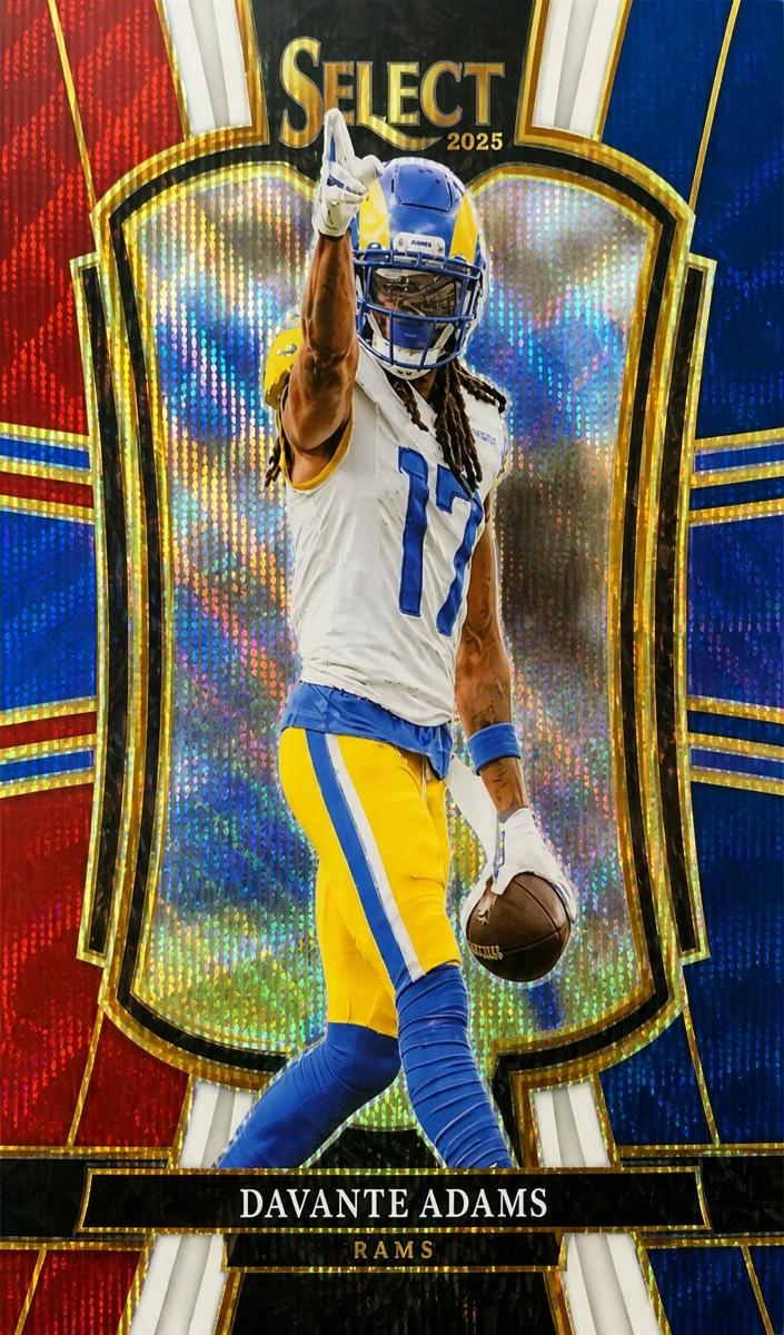 2025 Panini Select Football Tri-Color Davante Adams #120