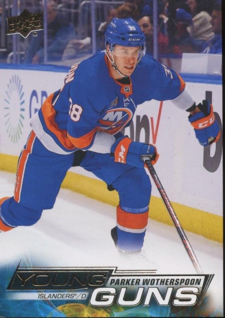 2022 Upper Deck Hockey Parker Wotherspoon #726