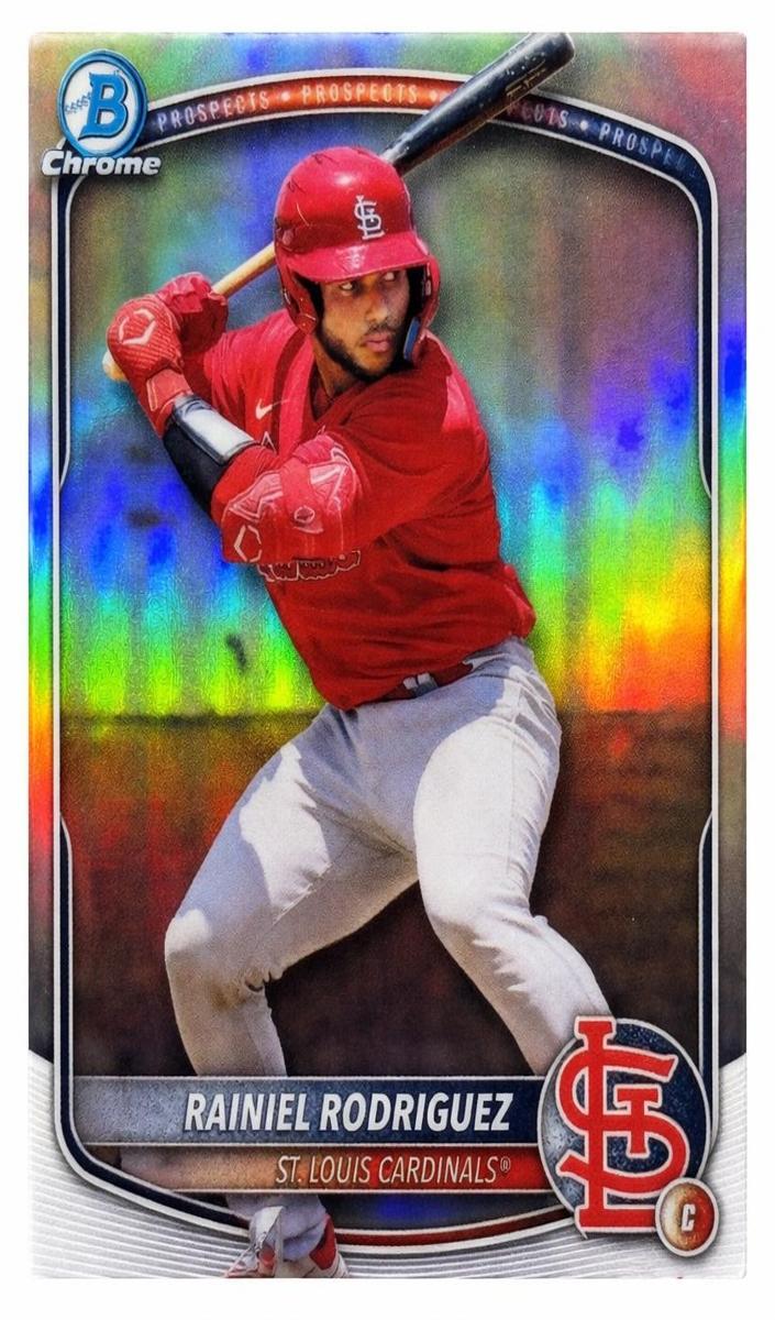 2025 Bowman Draft Chrome Baseball Refractor Rainiel Rodriguez #BDC-72