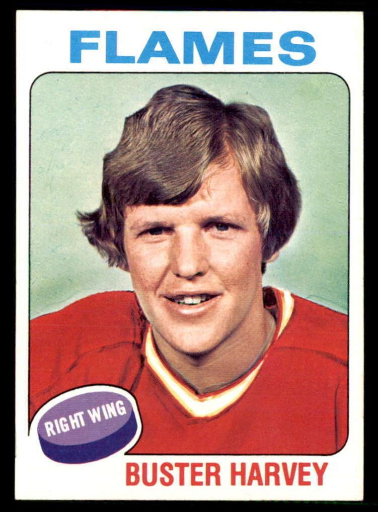 1975 Topps Hockey Buster Harvey #298